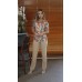 044984 Blusa Ramany Manga 3/4 Estampada
